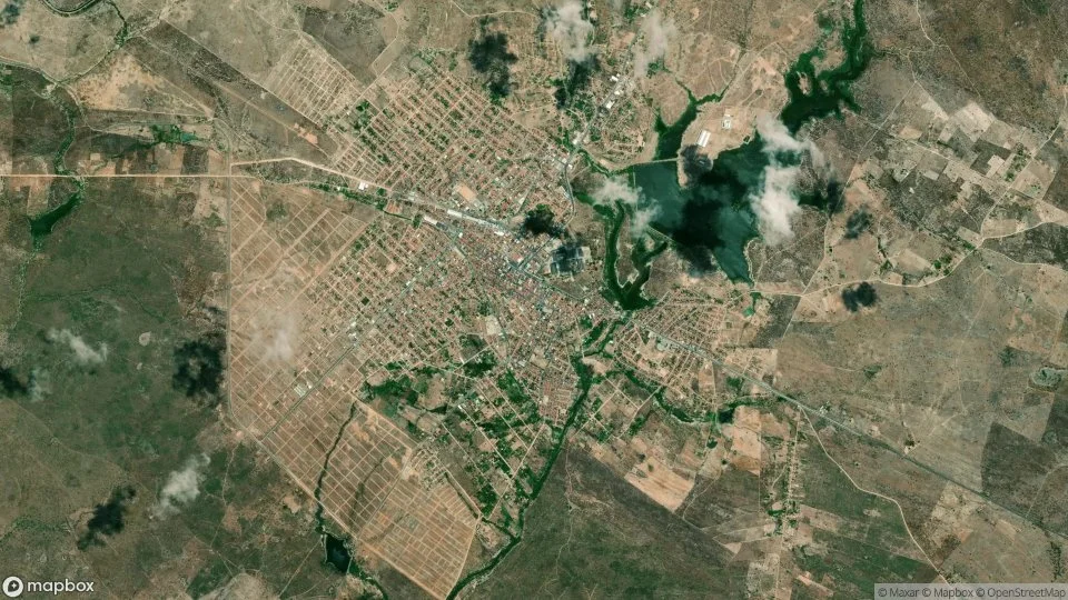 Vista aérea de Delmiro Gouveia
