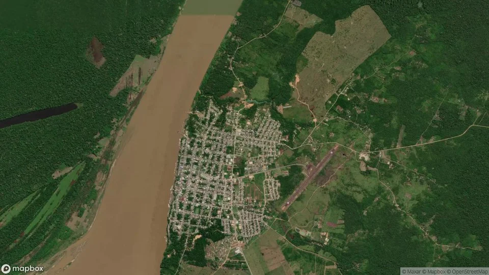 Imagem aérea de manicore
