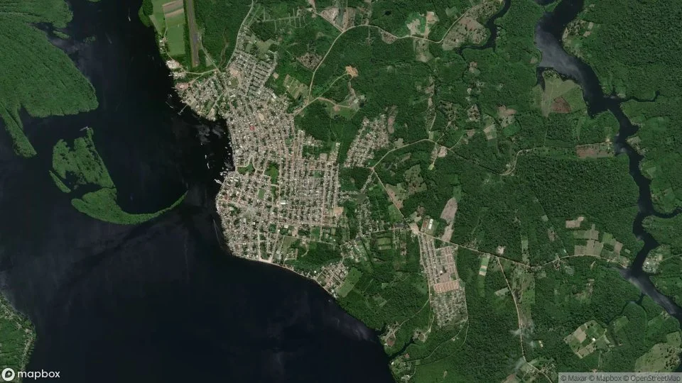 Imagem aérea de maues