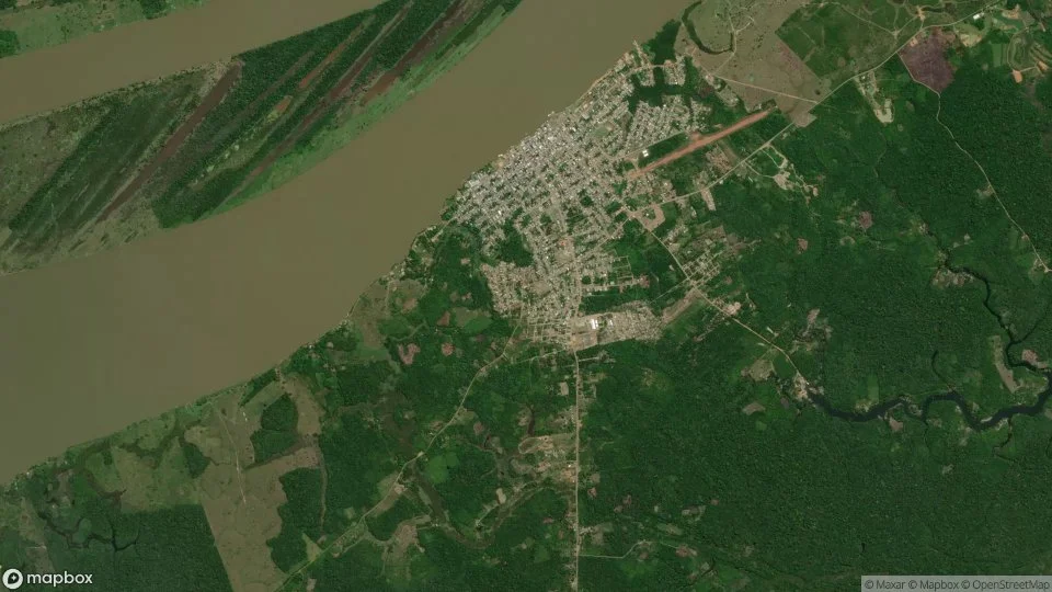 Vista aérea de Nova Olinda do Norte