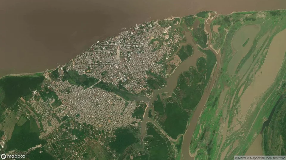 Vista aérea de Parintins