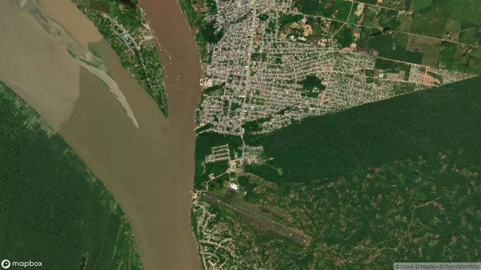 Imagem aérea de tabatinga