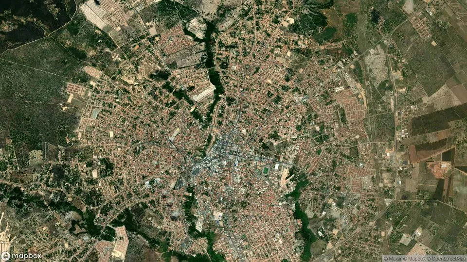 Vista aérea de Alagoinhas