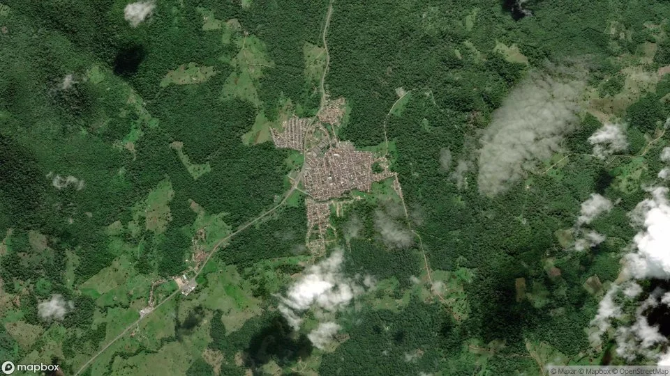 Imagem aérea de buerarema