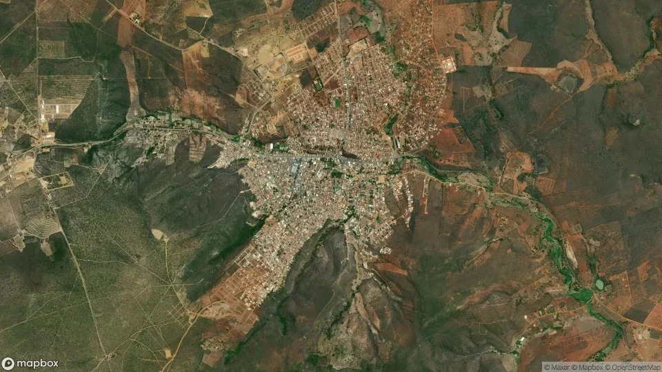 Imagem aérea de caetite