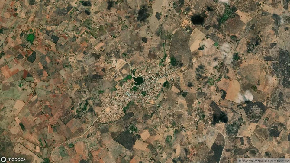 Imagem aérea de candiba