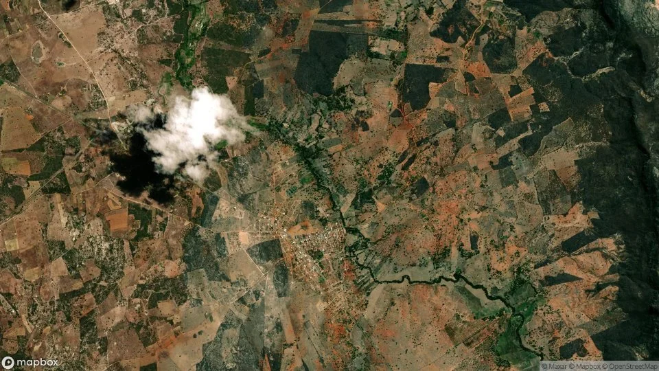 Imagem aérea de caturama