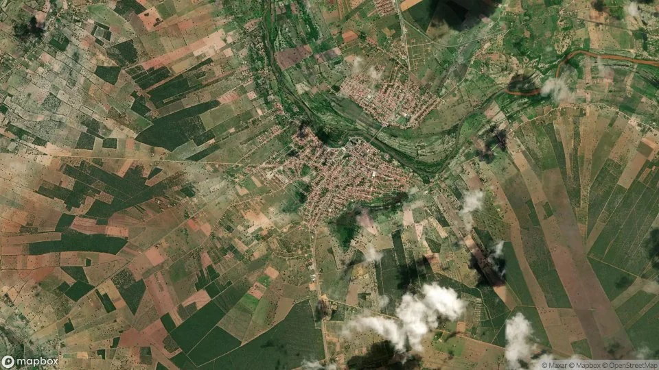 Imagem aérea de cipo