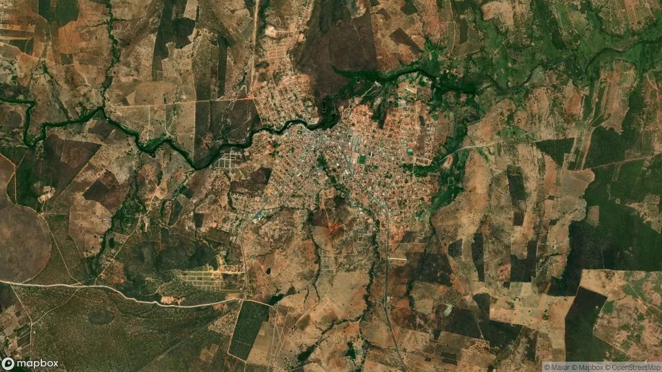 Imagem aérea de correntina
