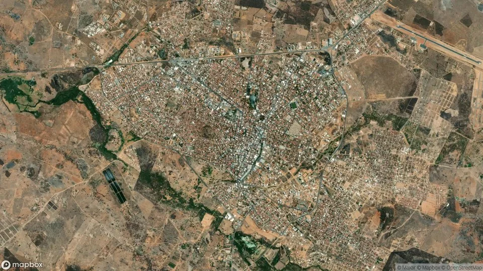 Imagem aérea de guanambi