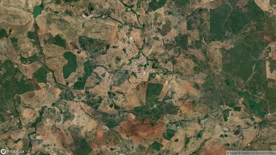 Imagem aérea de irajuba