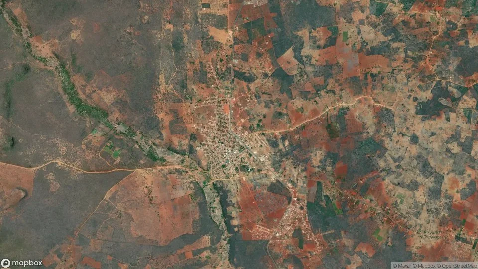 Imagem aérea de iraquara