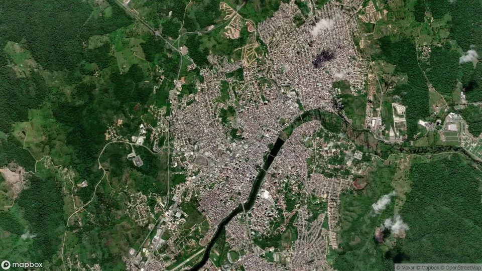 Imagem aérea de itabuna