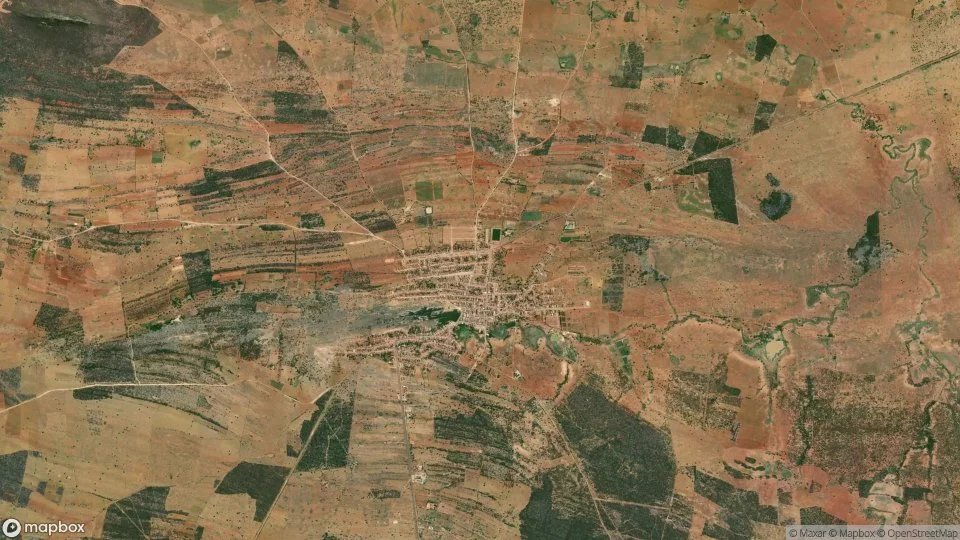 Imagem aérea de jussara