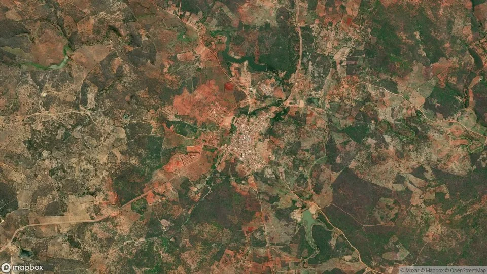 Imagem aérea de maetinga