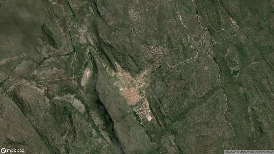 Imagem aérea de mucuge