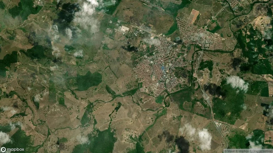 Imagem aérea de pojuca