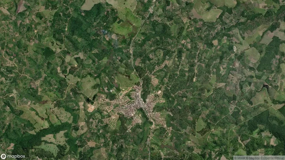 Vista aérea de Presidente Tancredo Neves