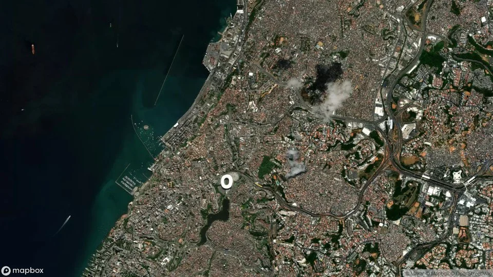 Vista aérea de Salvador