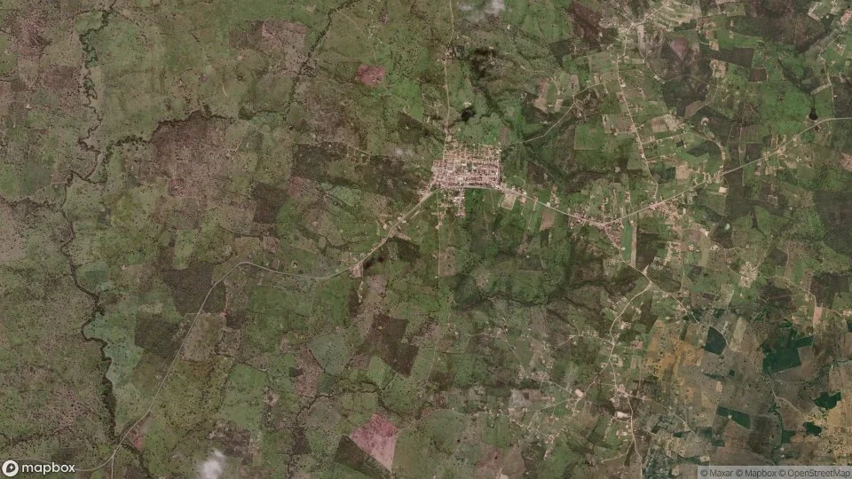 Imagem aérea de santanopolis