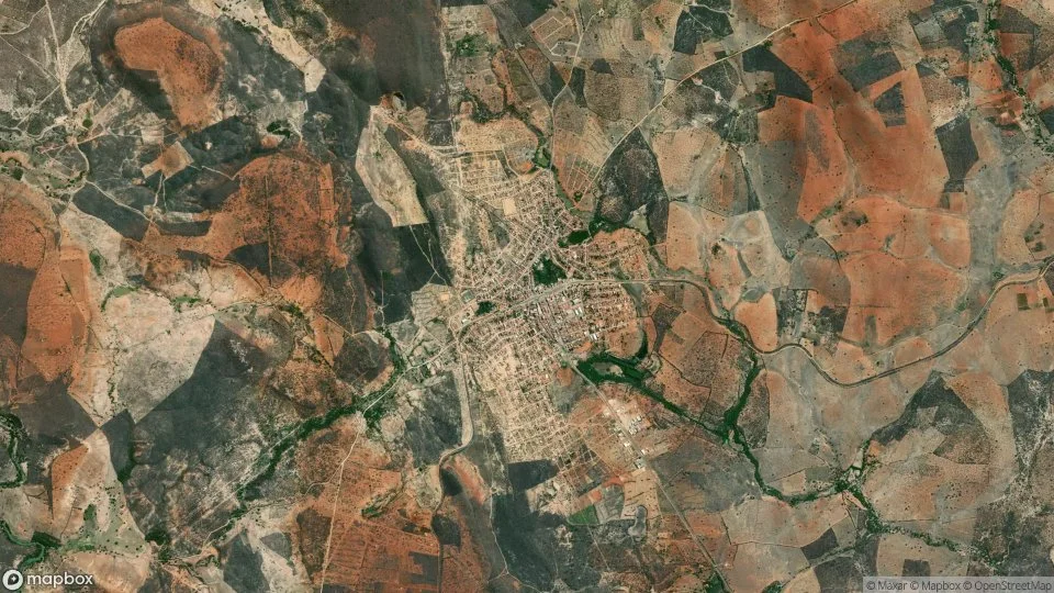 Imagem aérea de tanhacu