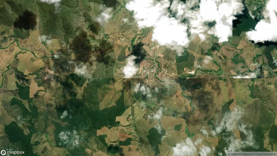 Imagem aérea de ubaira