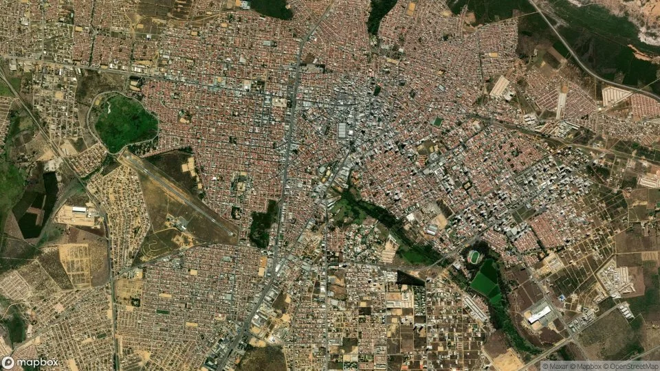 Vista aérea de Vitória da Conquista