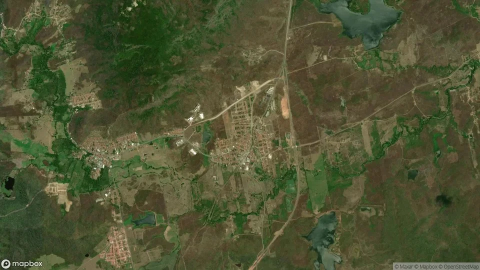 Imagem aérea de acarape