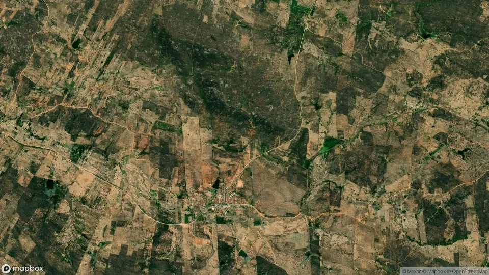 Imagem aérea de baixio