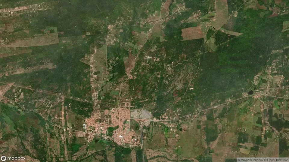 Imagem aérea de milagres