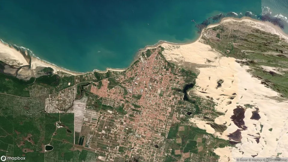 Vista aérea de Paracuru
