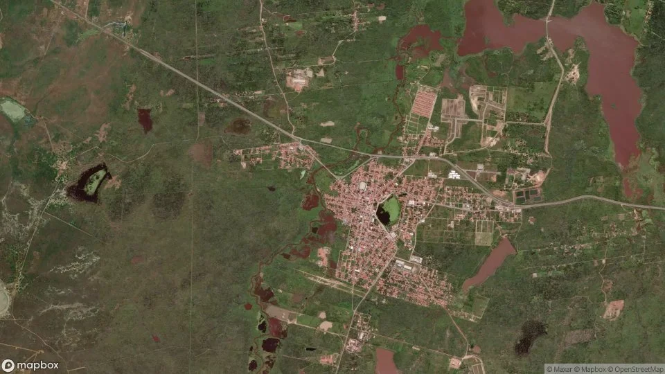 Vista aérea de São Gonçalo do Amarante