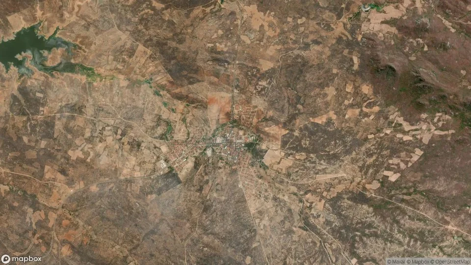 Imagem aérea de tamboril