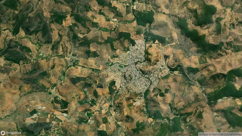 Vista aérea de Barra de São Francisco