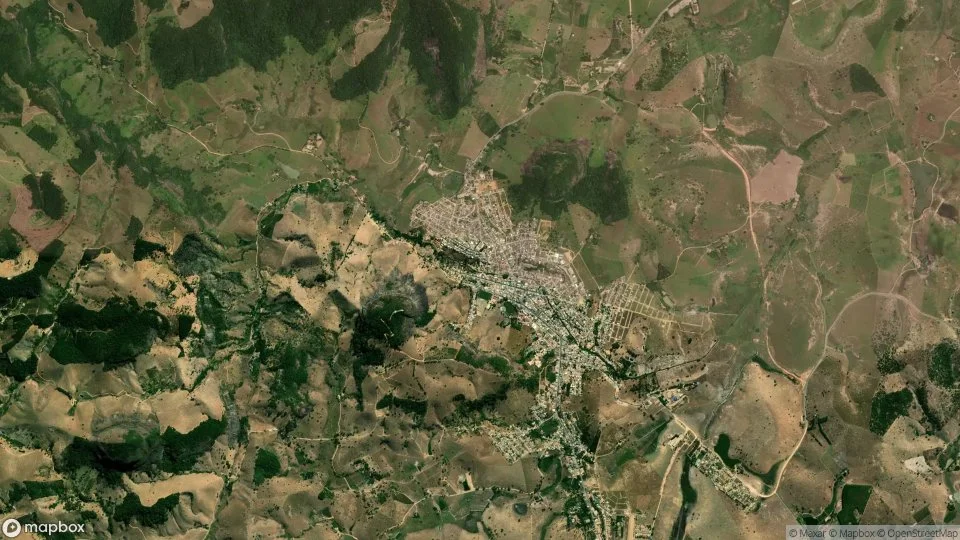 Vista aérea de Ecoporanga