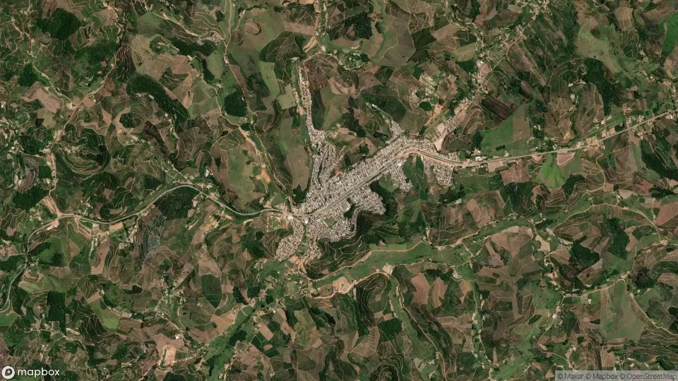 Imagem aérea de ibatiba