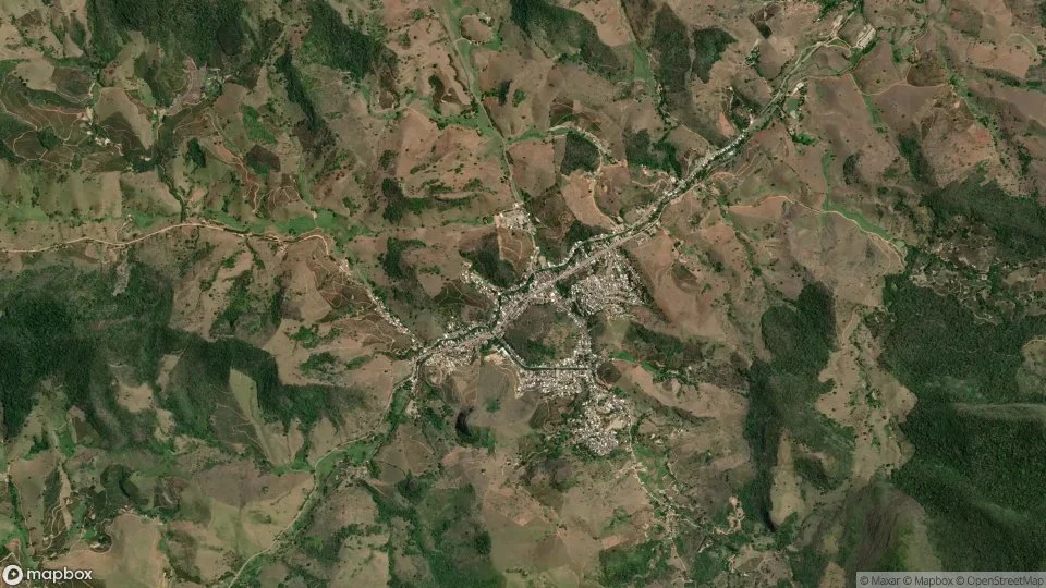 Imagem aérea de muqui