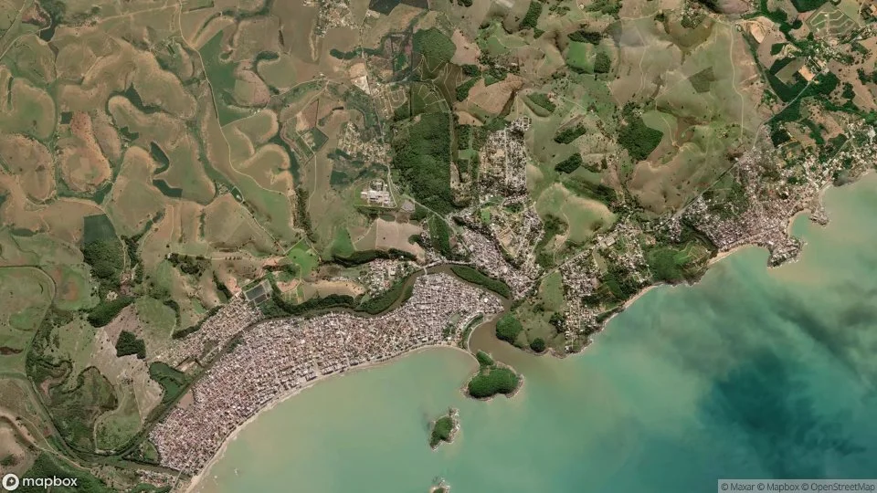 Imagem aérea de piuma