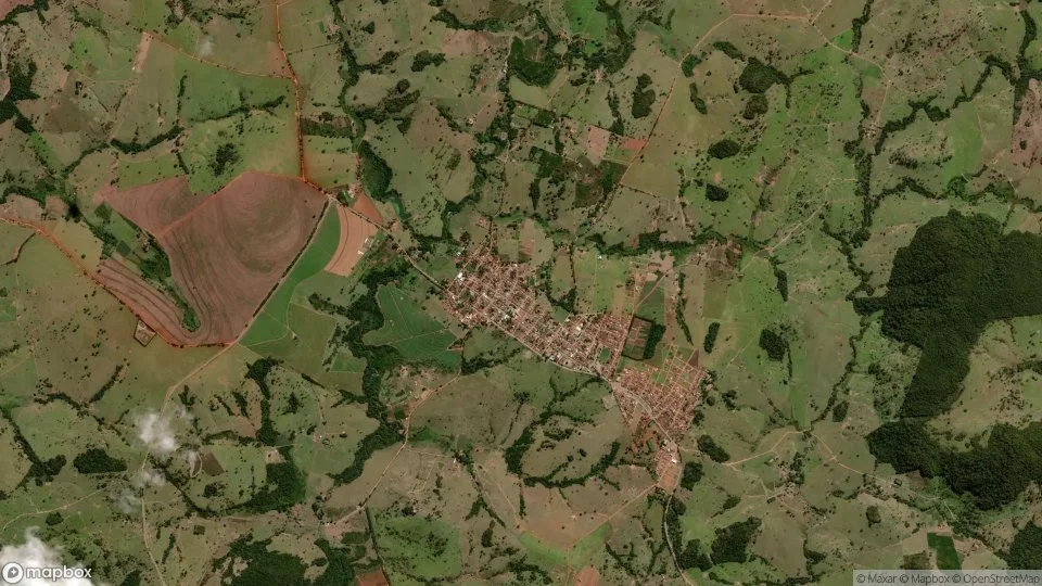 Imagem aérea de aracu