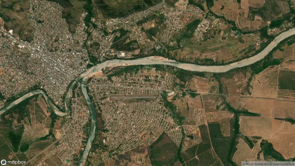 Imagem aérea de aragarcas