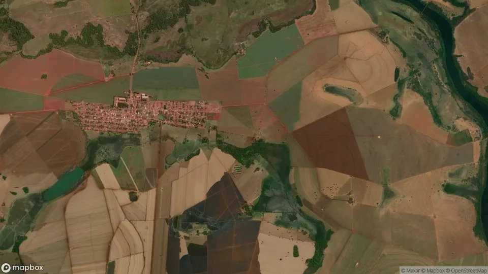 Imagem aérea de castelandia