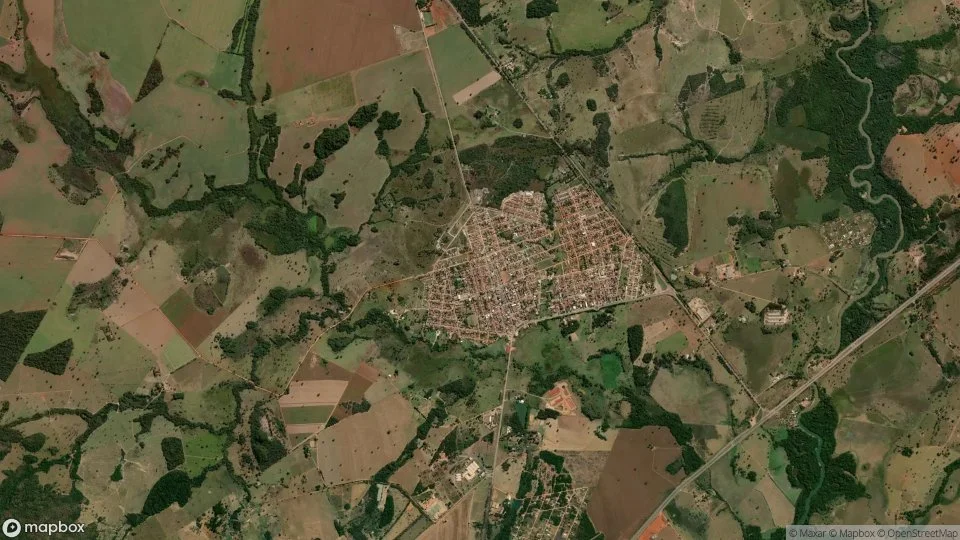 Imagem aérea de cezarina