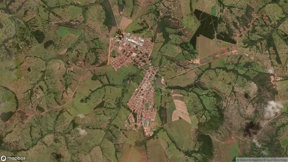Imagem aérea de corumbaiba