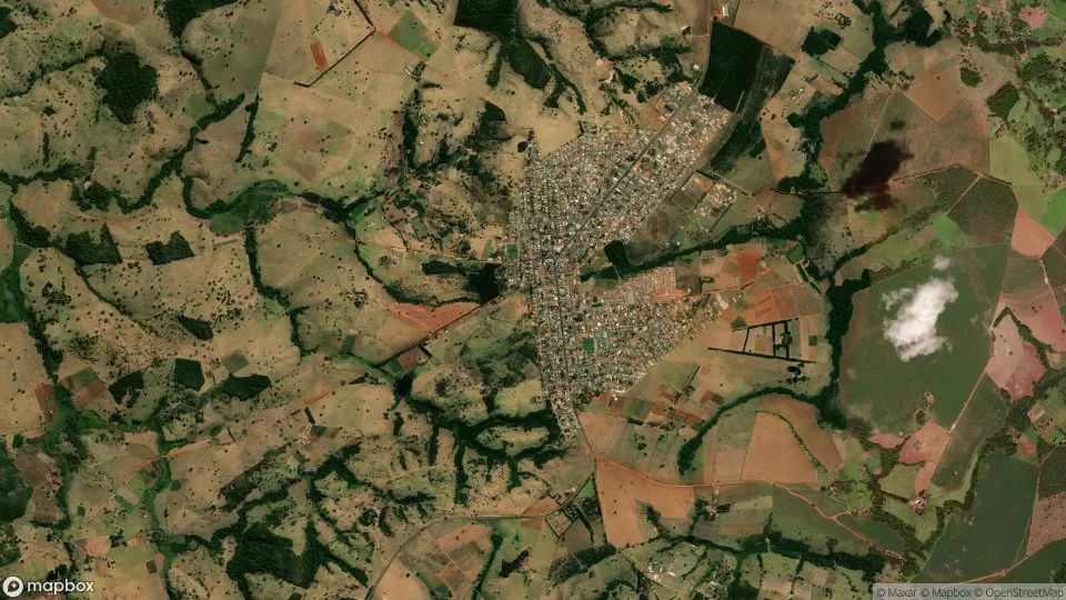 Imagem aérea de goianapolis