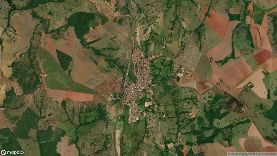 Imagem aérea de goiandira