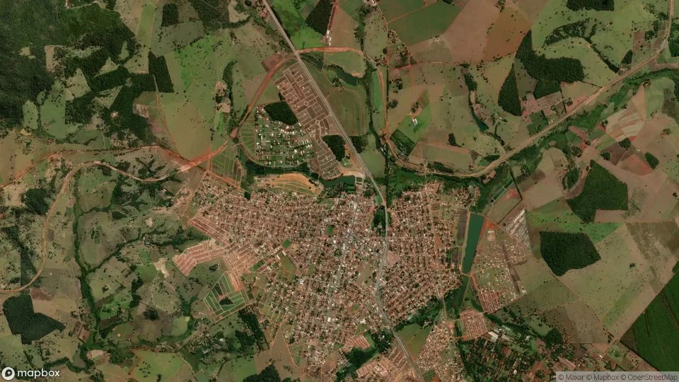 Vista aérea de Goianira