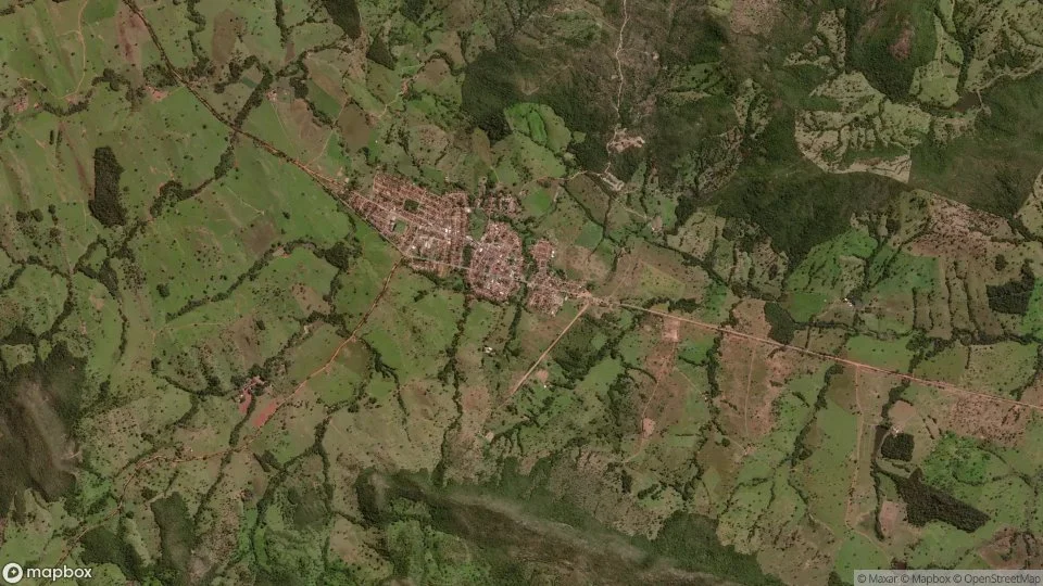 Imagem aérea de hidrolina