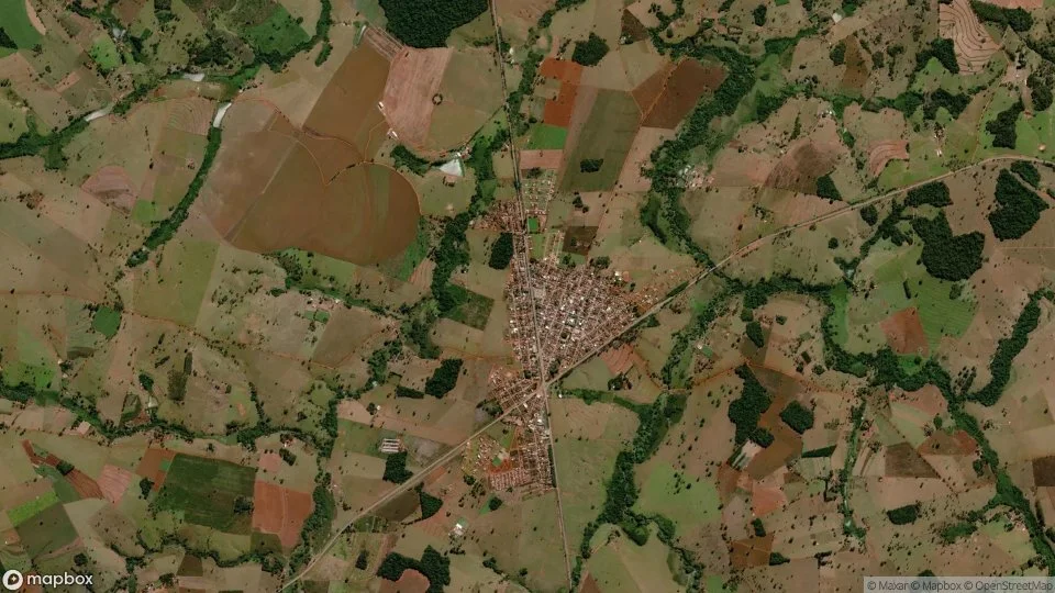 Imagem aérea de itaguari