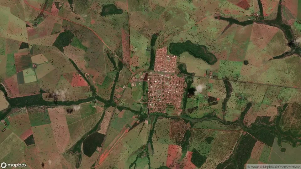 Imagem aérea de itaruma