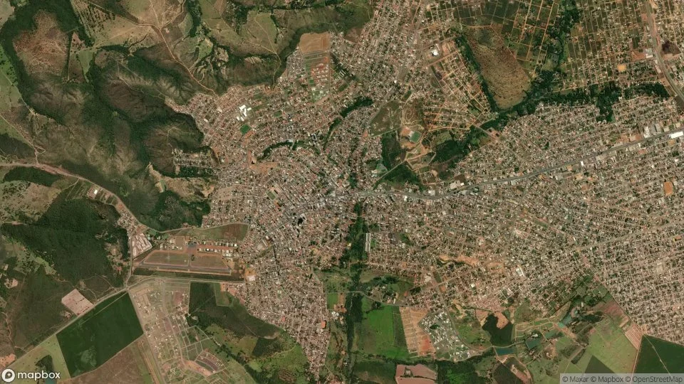 Vista aérea de Luziânia